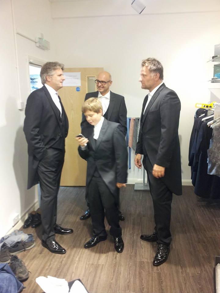 Stephen Bishop Suiting in the press — wedding and menswear publications