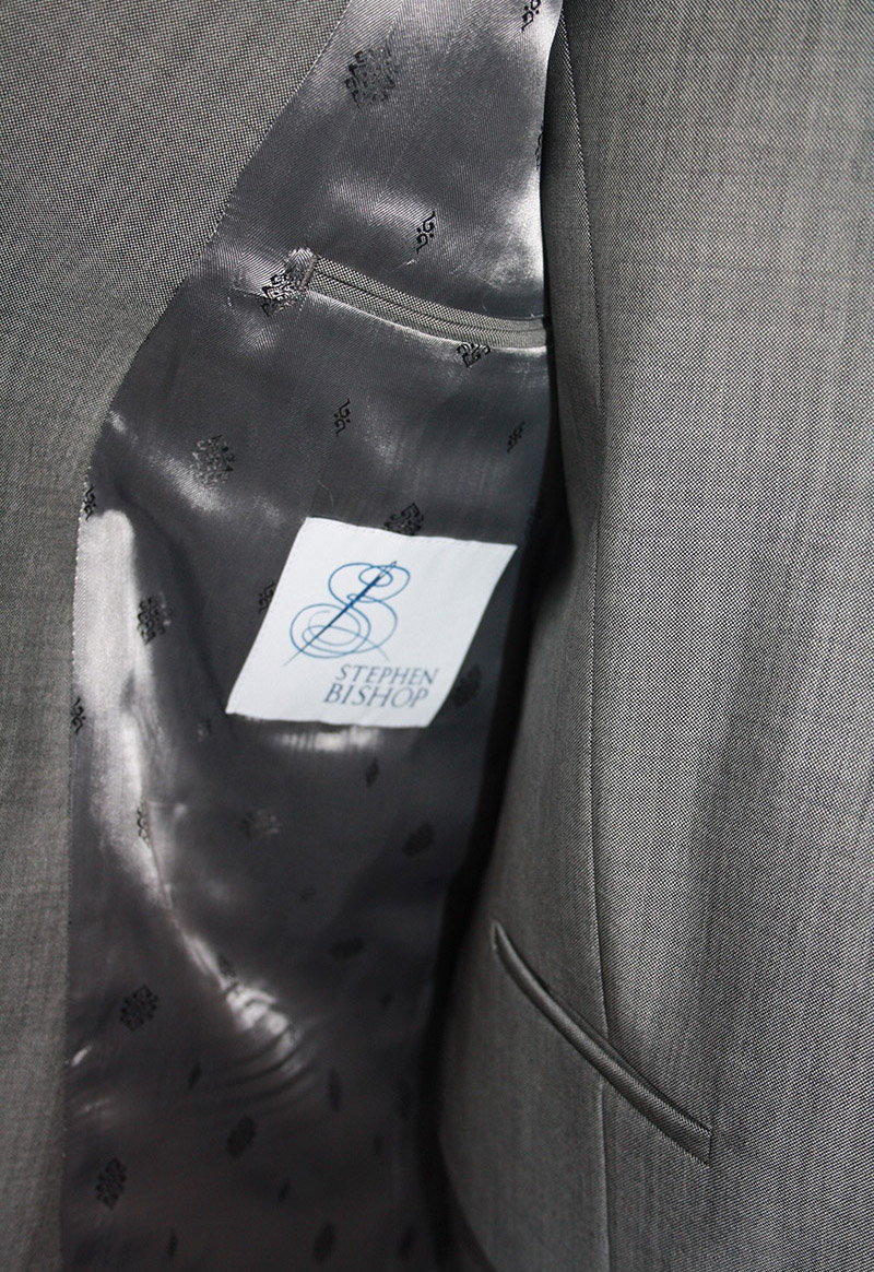 Made-to-measure tailoring at Stephen Bishop Suiting